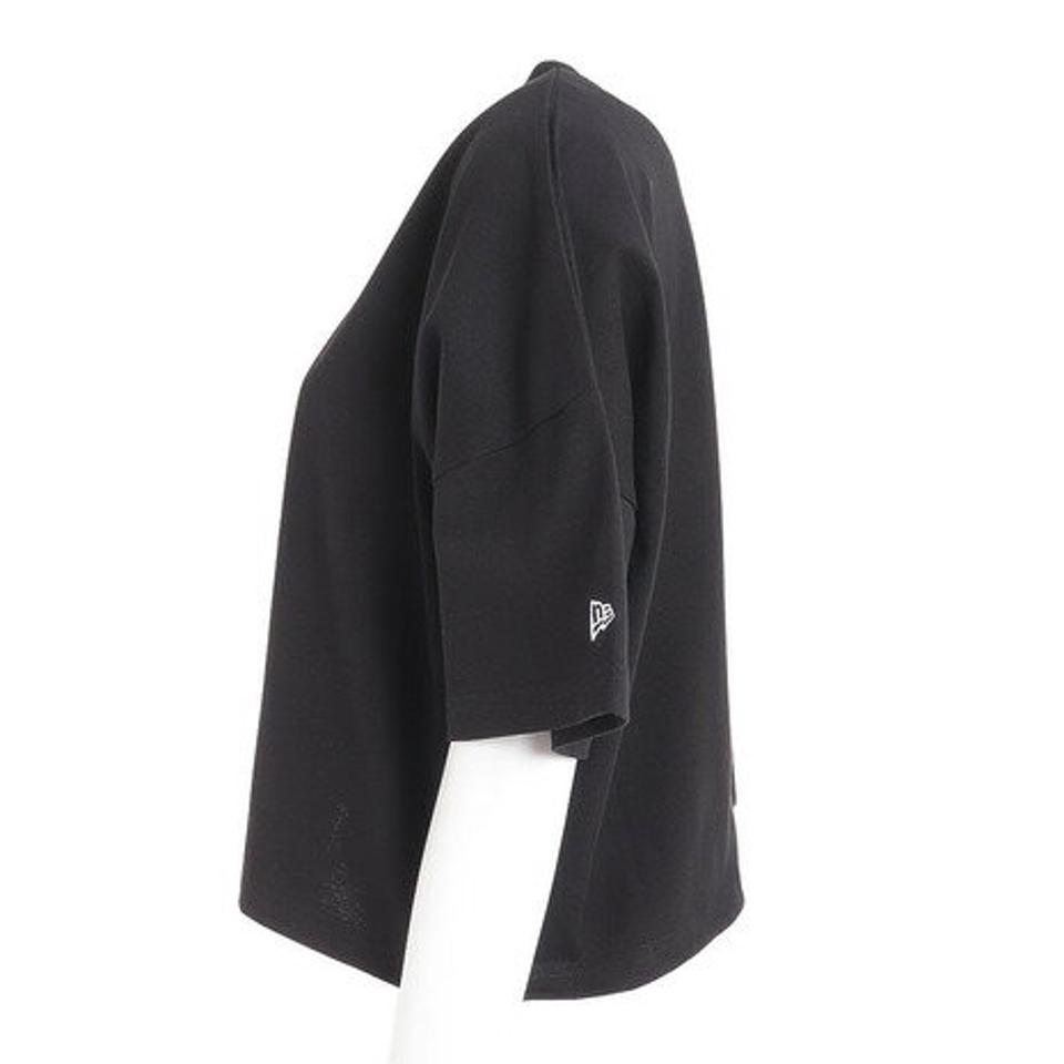 【20%OFFクーポン対象!8/10まで】ニューエラ(NEW ERA)(レディース)半袖 Tシャツ レディース ワイド BLK 13516693