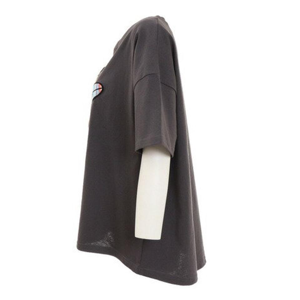 【20%OFFクーポン対象!8/10まで】アンティバルリスティック(ANTI BALLISTIC)(レディース)ミッキー相良刺繍 半袖Tシャツ 222AN2ST006 GRY F