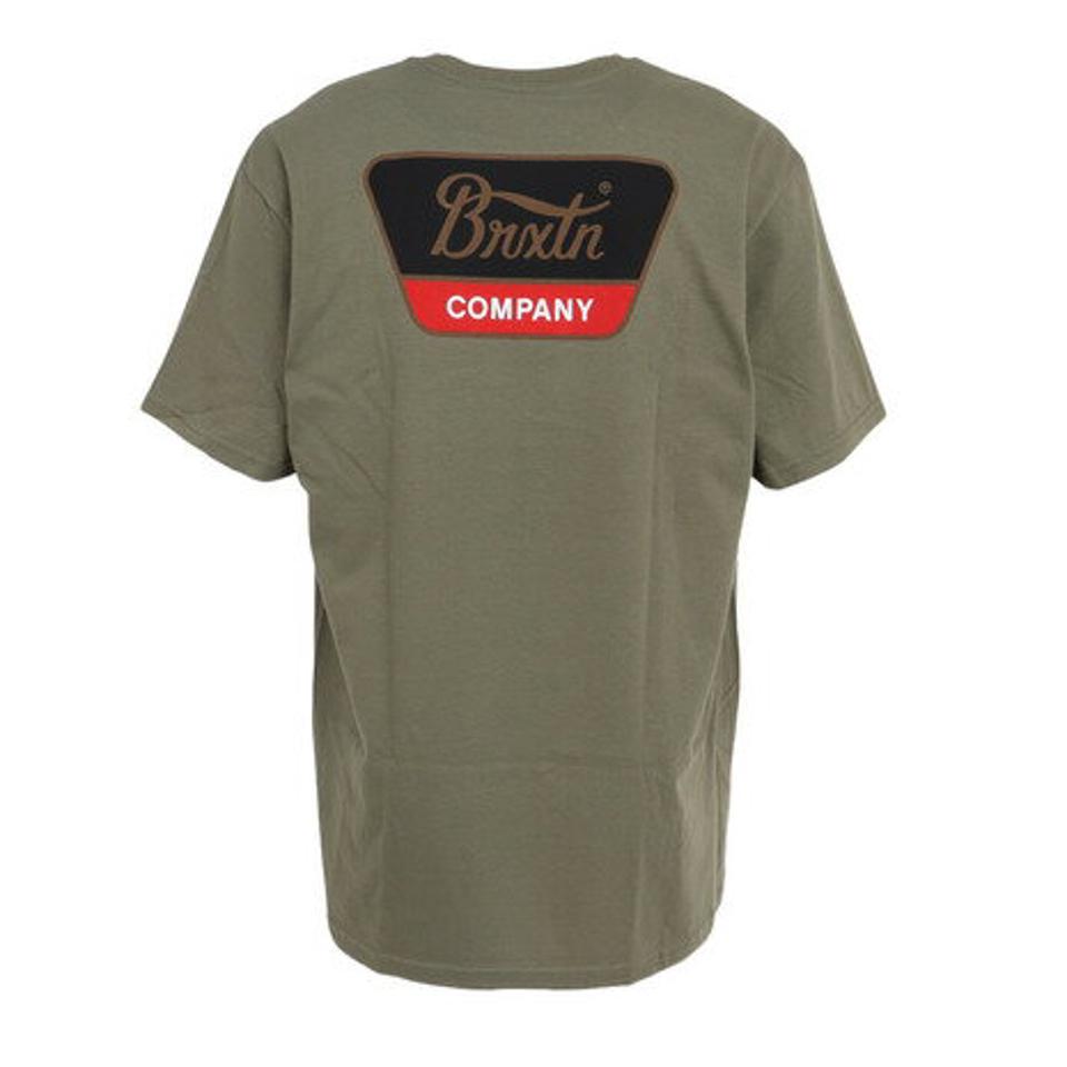【20%OFFクーポン対象!8/10まで】ブリクストン(BRIXTON)(メンズ)半袖Tシャツ メンズリンウッド 23-164