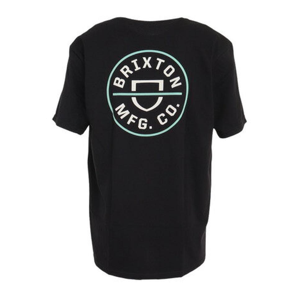 ブリクストン(BRIXTON)(メンズ)半袖Tシャツ メンズ クレスト 23-155