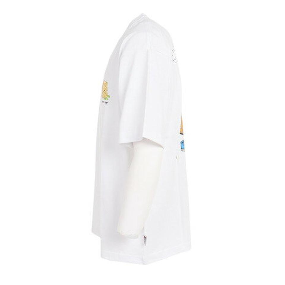 【20%OFFクーポン対象!8/10まで】ベンデイビス(BEN DAVIS)(メンズ)半袖Tシャツ メンズ ビルド 23580045-WHT