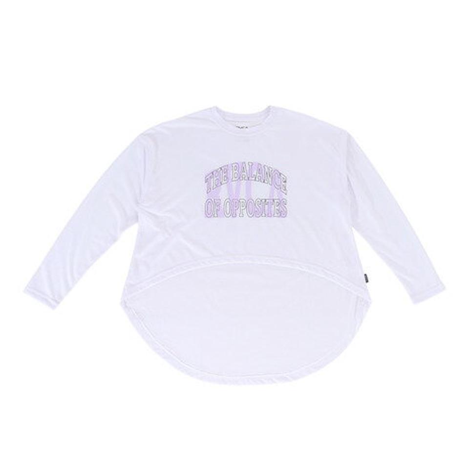 ルーカ(RVCA)(レディース)半袖Tシャツ レディース THE BALANCE LONG SLEEVE BD043810 WHT