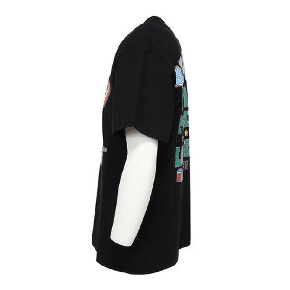 【20%OFFクーポン対象!8/10まで】エクストララージ(XLARGE)(メンズ、レディース)半袖Tシャツ メンズ XL POOL CLUB 101232011027-BLACK