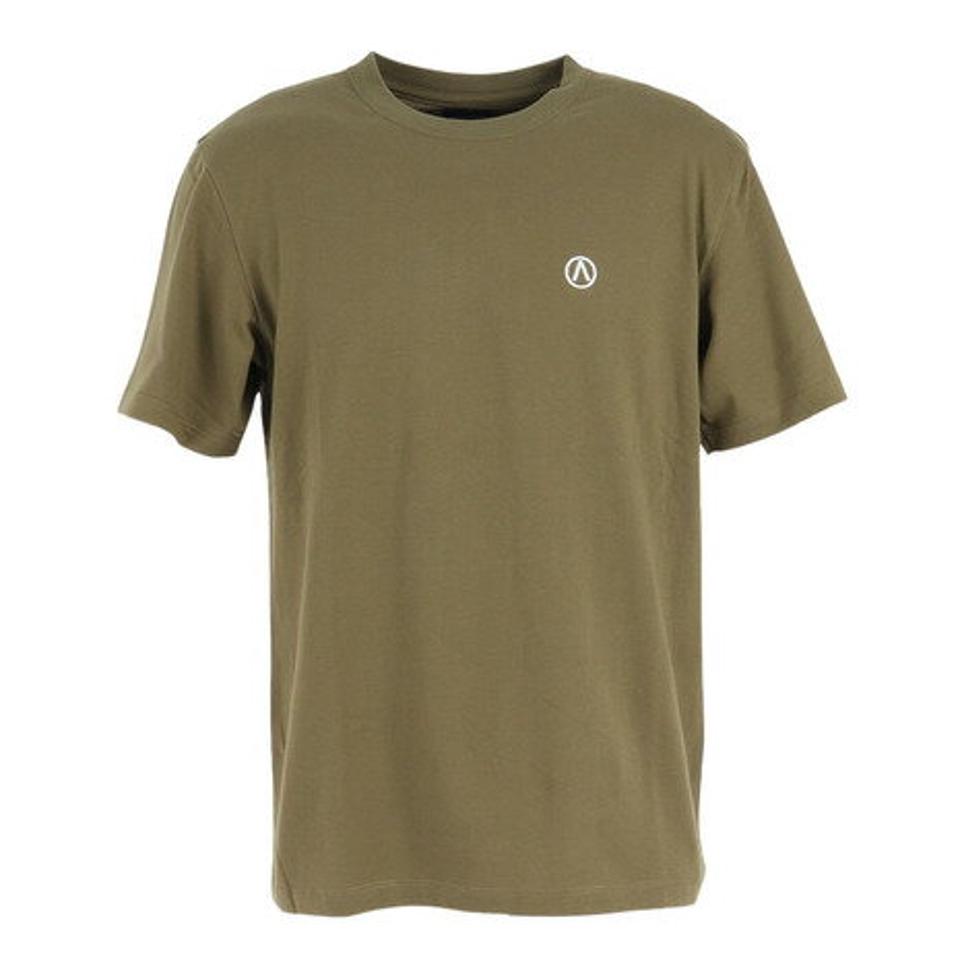 【20%OFFクーポン対象!8/10まで】エアボーン(ARBN)(メンズ)半袖Tシャツ メンズ AB2023SSM-APP004OLV