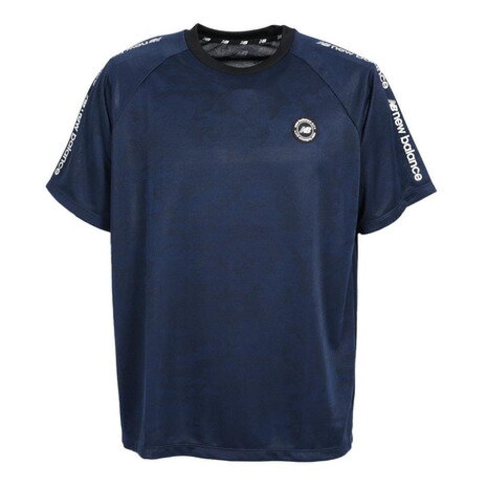 ニューバランス(new balance)(メンズ)カモフラージュ柄 ショートスリーブTシャツ JMTP0207NGO