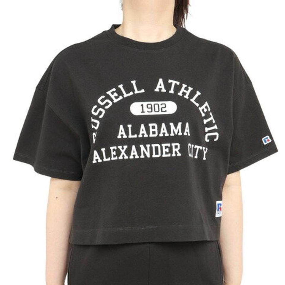 ラッセル(RUSSELL)(レディース)16/-OE ショート丈半袖Tシャツ RBL23S1002