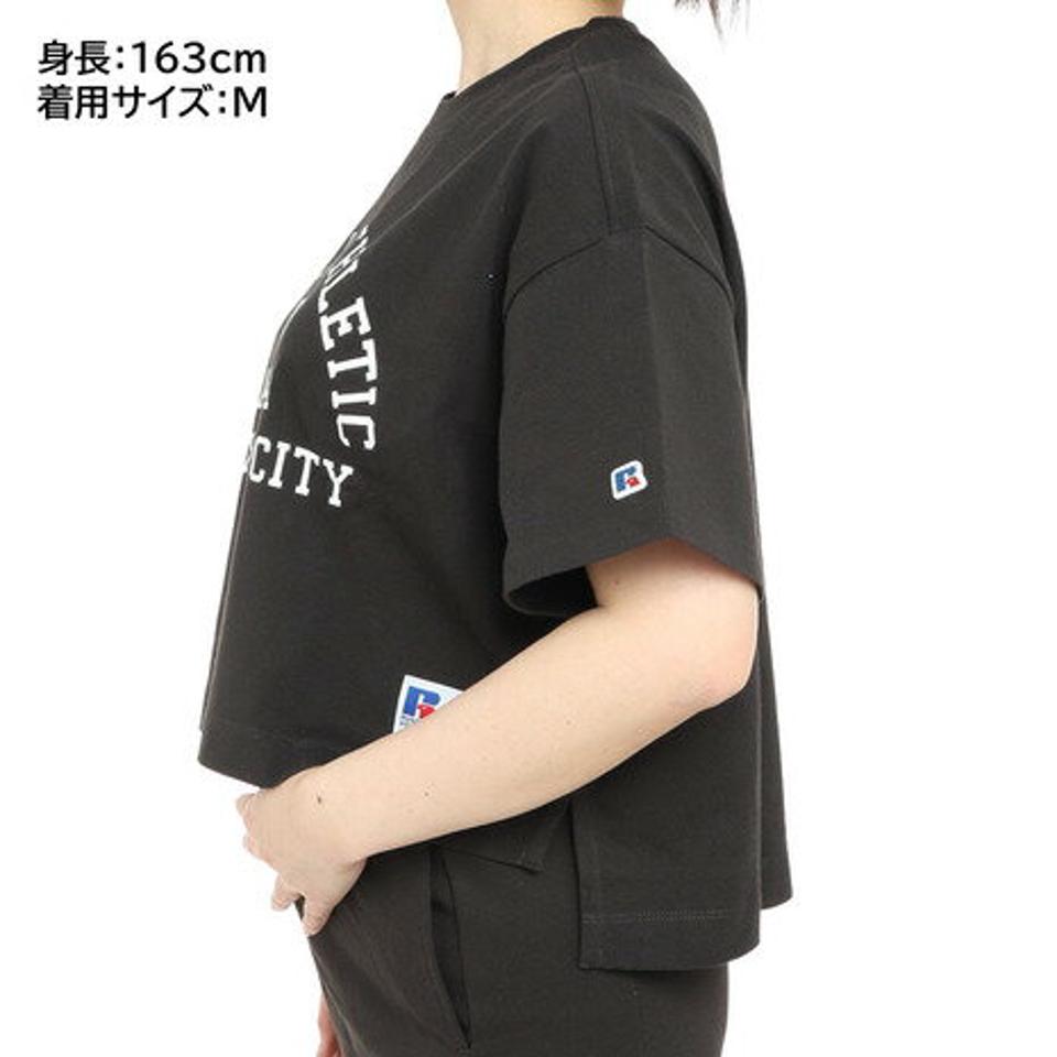 ラッセル(RUSSELL)(レディース)16/-OE ショート丈半袖Tシャツ RBL23S1002