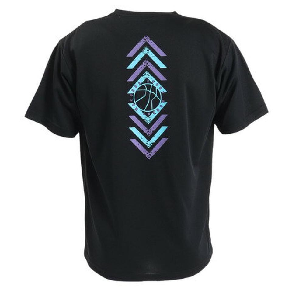 【3点10%OFFクーポン対象!10/26まで】エックスティーエス(XTS)(メンズ)バスケットボールウェア ドライプラス 半袖Tシャツ 751TS3CD0005 BLK