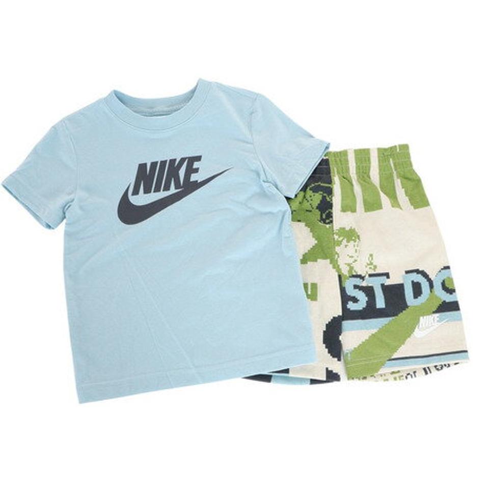 ナイキ(NIKE)(キッズ)半袖Tシャツ キッズ 上下セット ※要サイズ確認 86K789-W3Z