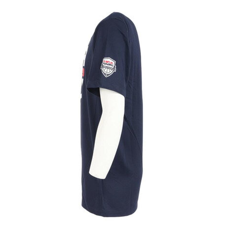 ナイキ(NIKE)(メンズ)USAB Dri-FIT バスケットボール プラクティス Tシャツ FQ1337-451