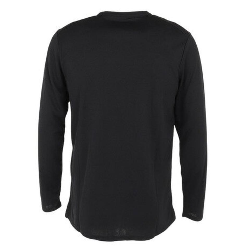 ナイキ(NIKE)(メンズ)カットソー 長袖 ランニング uv ブラック 黒 ドライフィット UV ランニングトップ FB7071-010