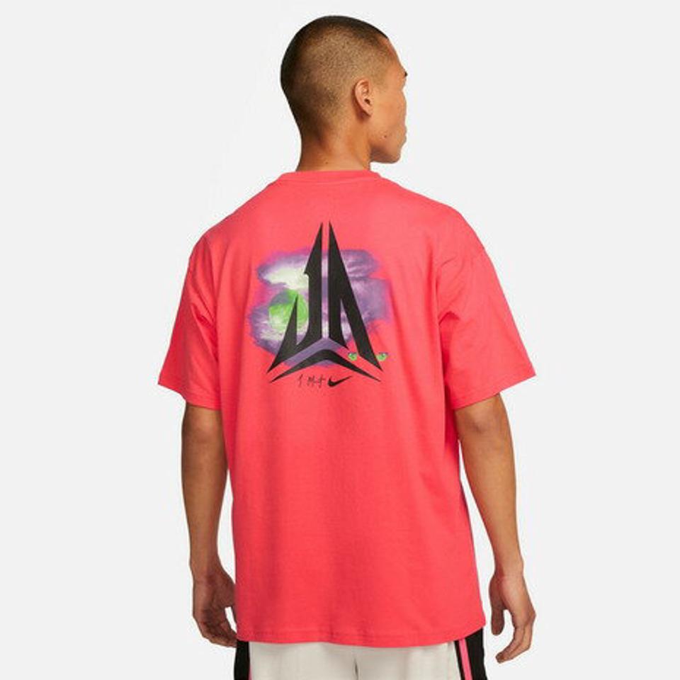 ナイキ(NIKE)(メンズ)バスケットボールウェア ジャ・モラント Max90 オープン ショートスリーブTシャツ FJ2320-850