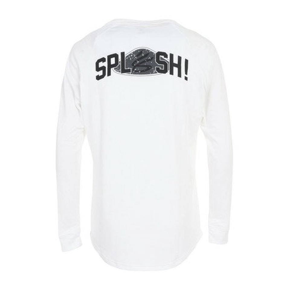 【11/5 24h限定 エントリー&対象4店舗買い回りで最大P10倍!】アンダーアーマー(UNDER ARMOUR)(メンズ)バスケットボールウェア カリー テック グラフィック ロングスリーブTシャツ 1381787 100