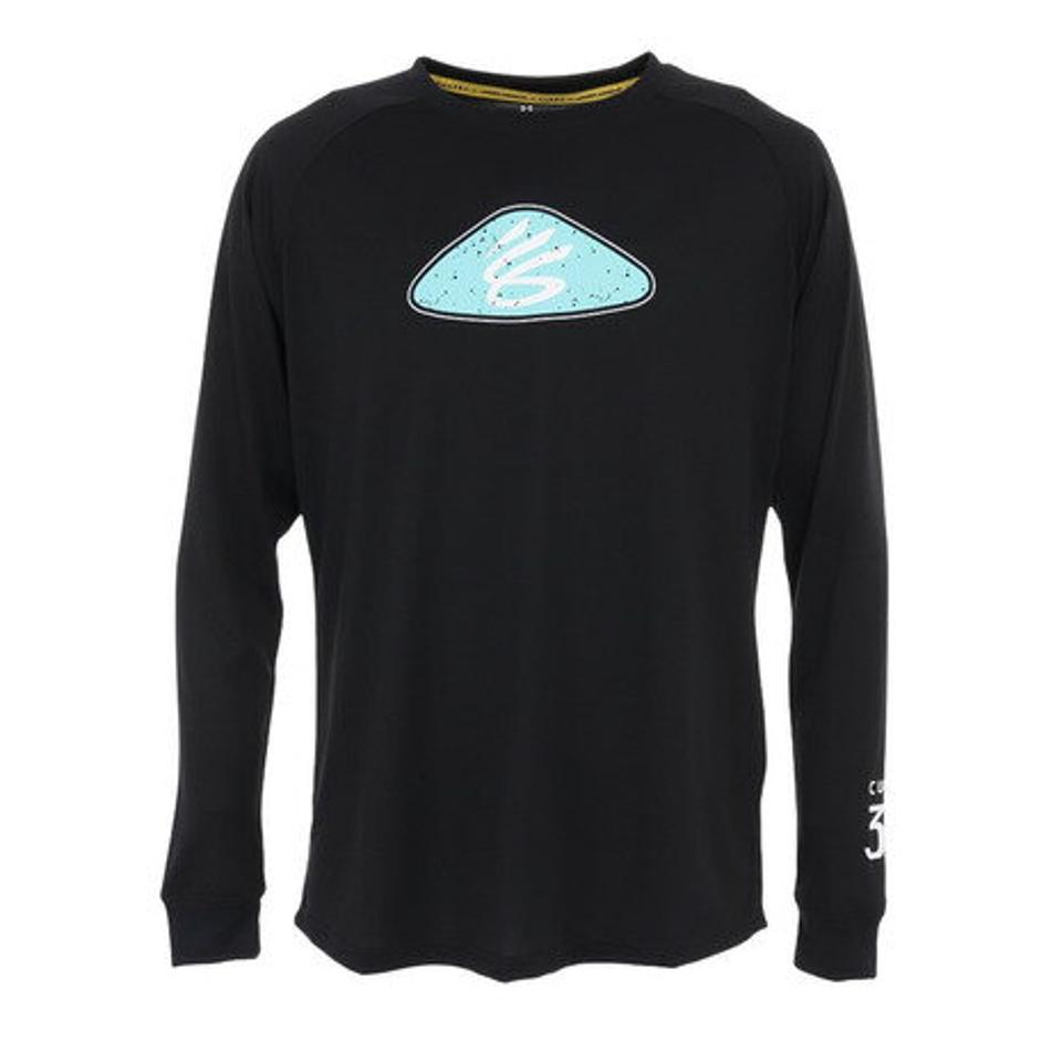 アンダーアーマー(UNDER ARMOUR)(メンズ)バスケットボールウェア カリー テック グラフィック ロングスリーブTシャツ 1381787 001