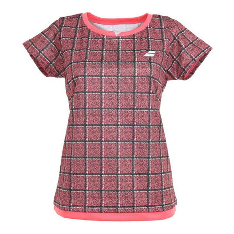 バボラ(BABOLAT)(レディース)テニスウェア レディース ピュア半袖Tシャツ BWG3377 PK00