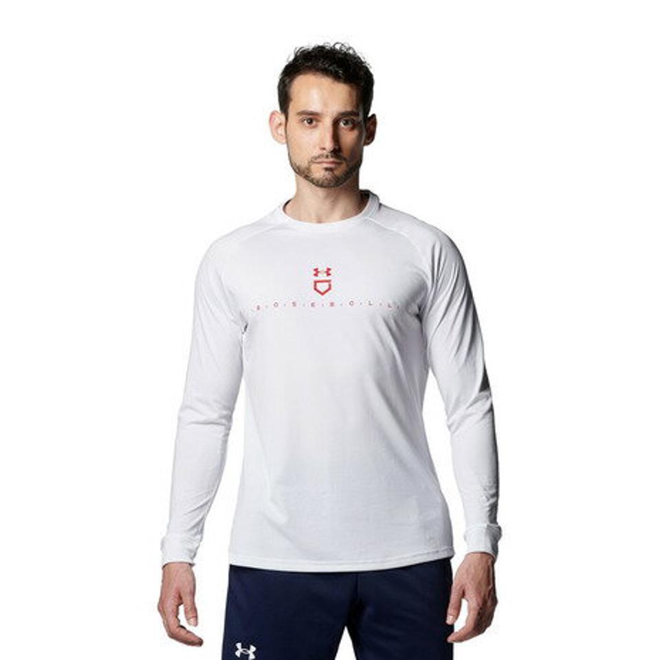 アンダーアーマー(UNDER ARMOUR)(メンズ)野球ウェア テック ロングスリーブTシャツ 1381246 100