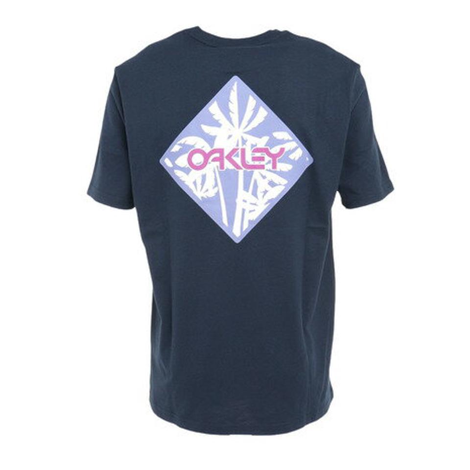 オークリー(OAKLEY)(メンズ)半袖Tシャツ メンズ DECO PALMS B1B FOA404419