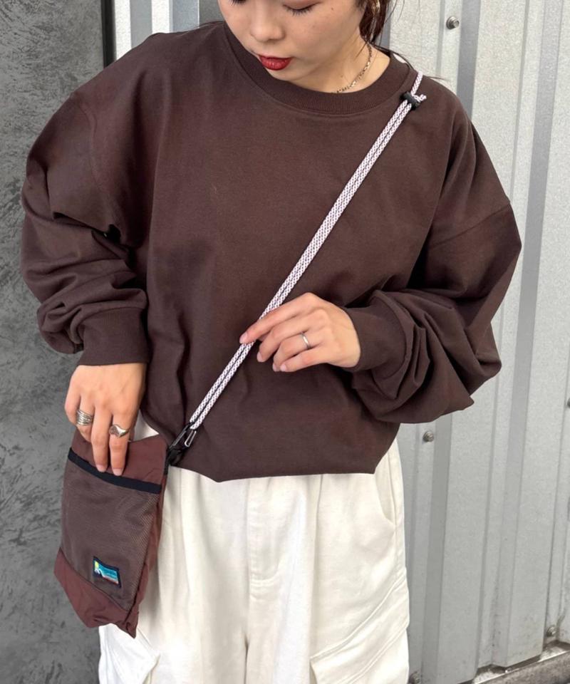 【洗ってもよれにくい】ユニセックスオーバーサイズスウェtee