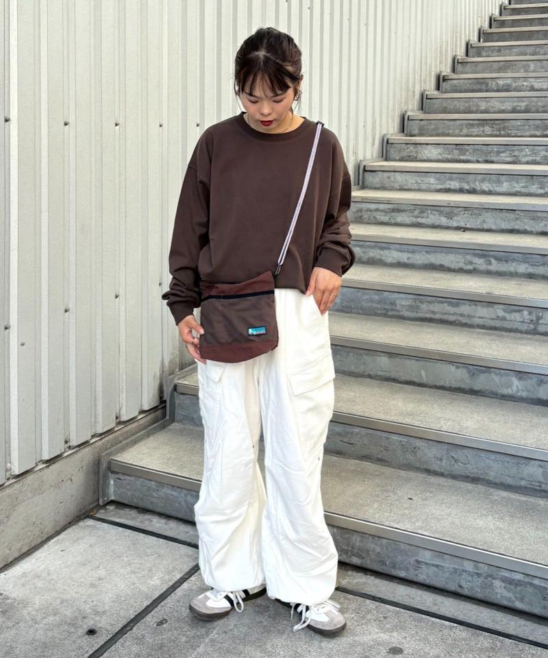 【洗ってもよれにくい】ユニセックスオーバーサイズスウェtee