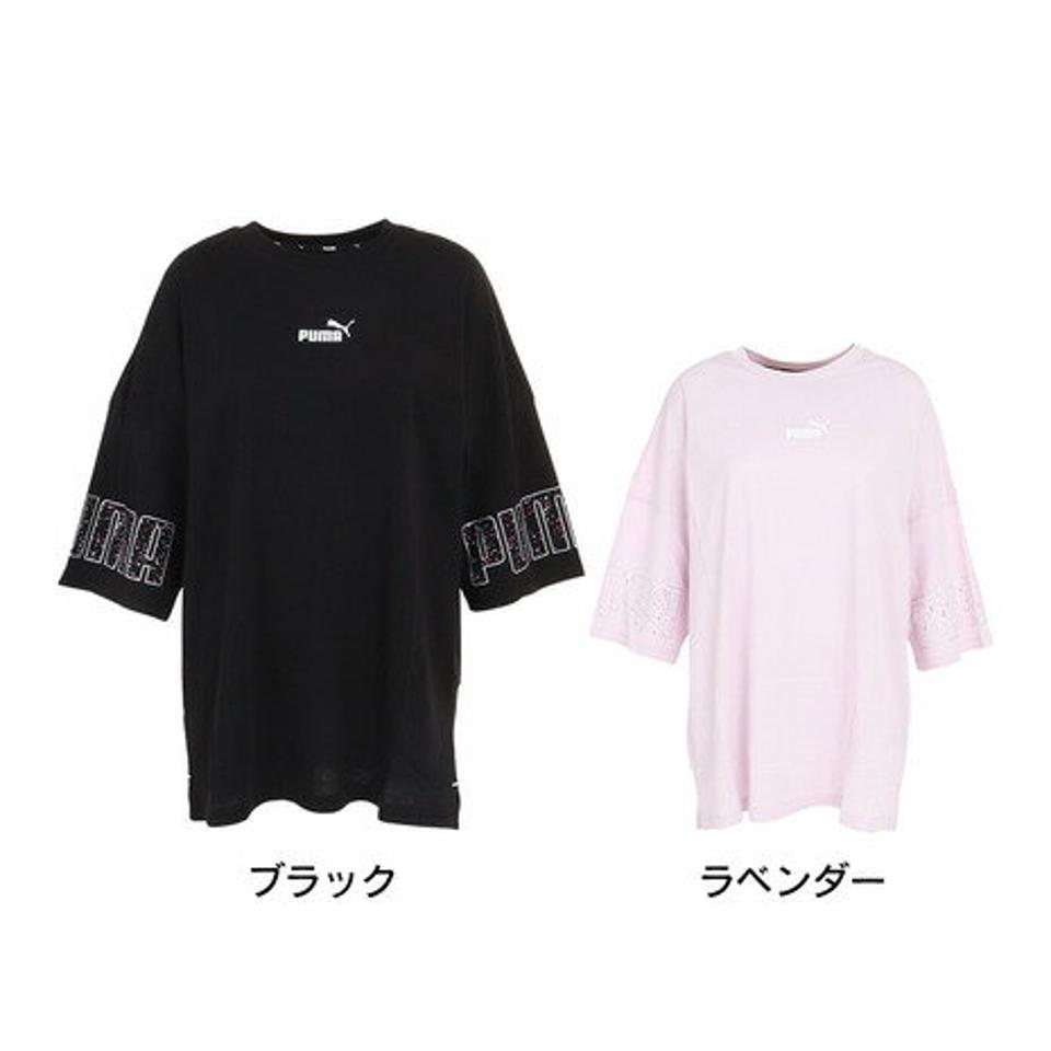 プーマ(PUMA)(レディース)半袖Tシャツ レディース パワーカラーブロック 848827