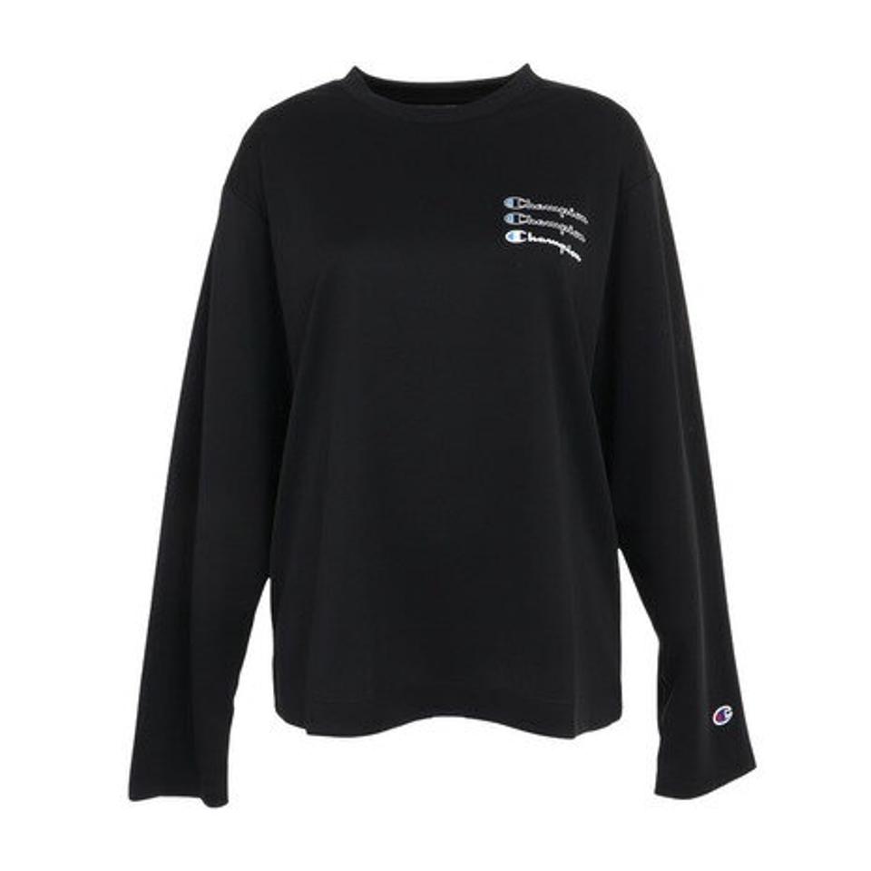 チャンピオン(CHAMPION)(レディース)長袖Tシャツ レディース ロングスリーブ Tシャツ CW-YS401 090