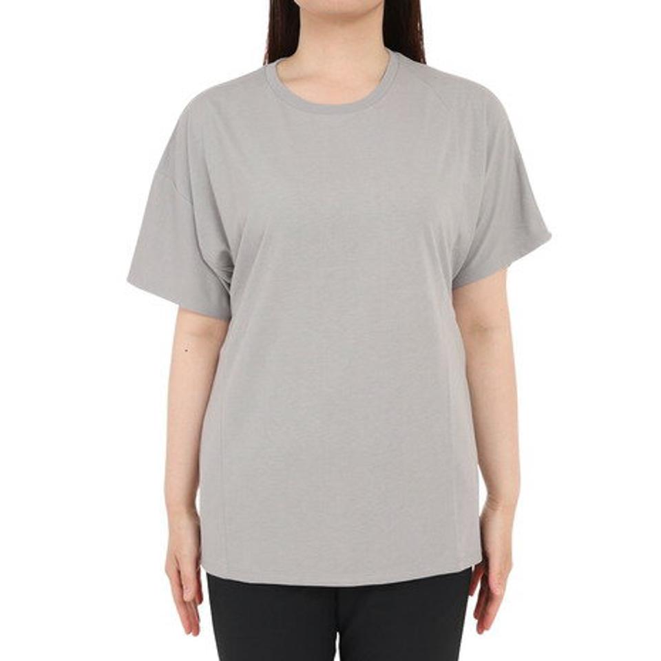 ダンスキン(DANSKIN)(レディース)半袖Tシャツ レディース アシンメトリー DC723320 TH