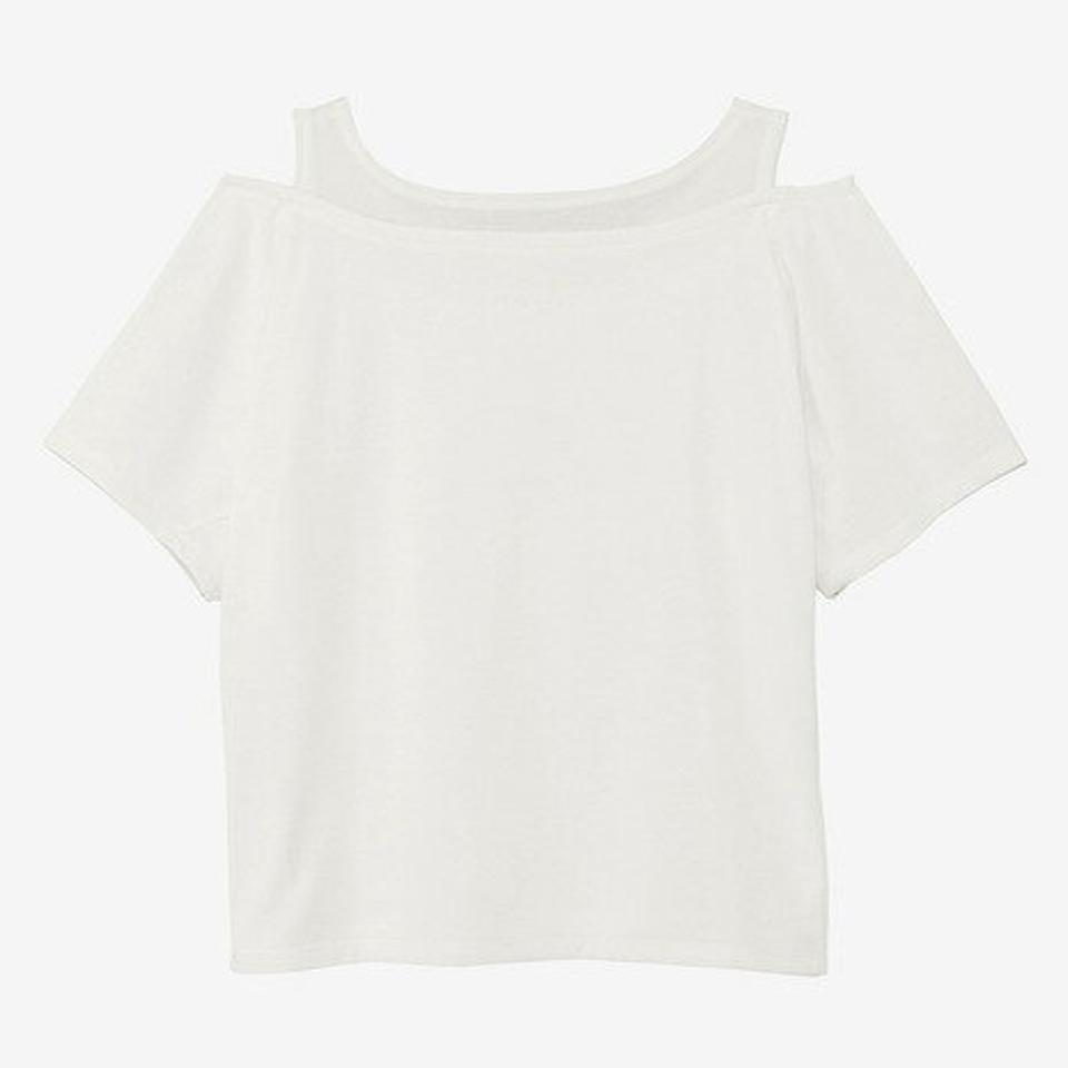 ダンスキン(DANSKIN)(レディース)半袖Tシャツ レディースベントチュールクロップドタンク DC523301 JW