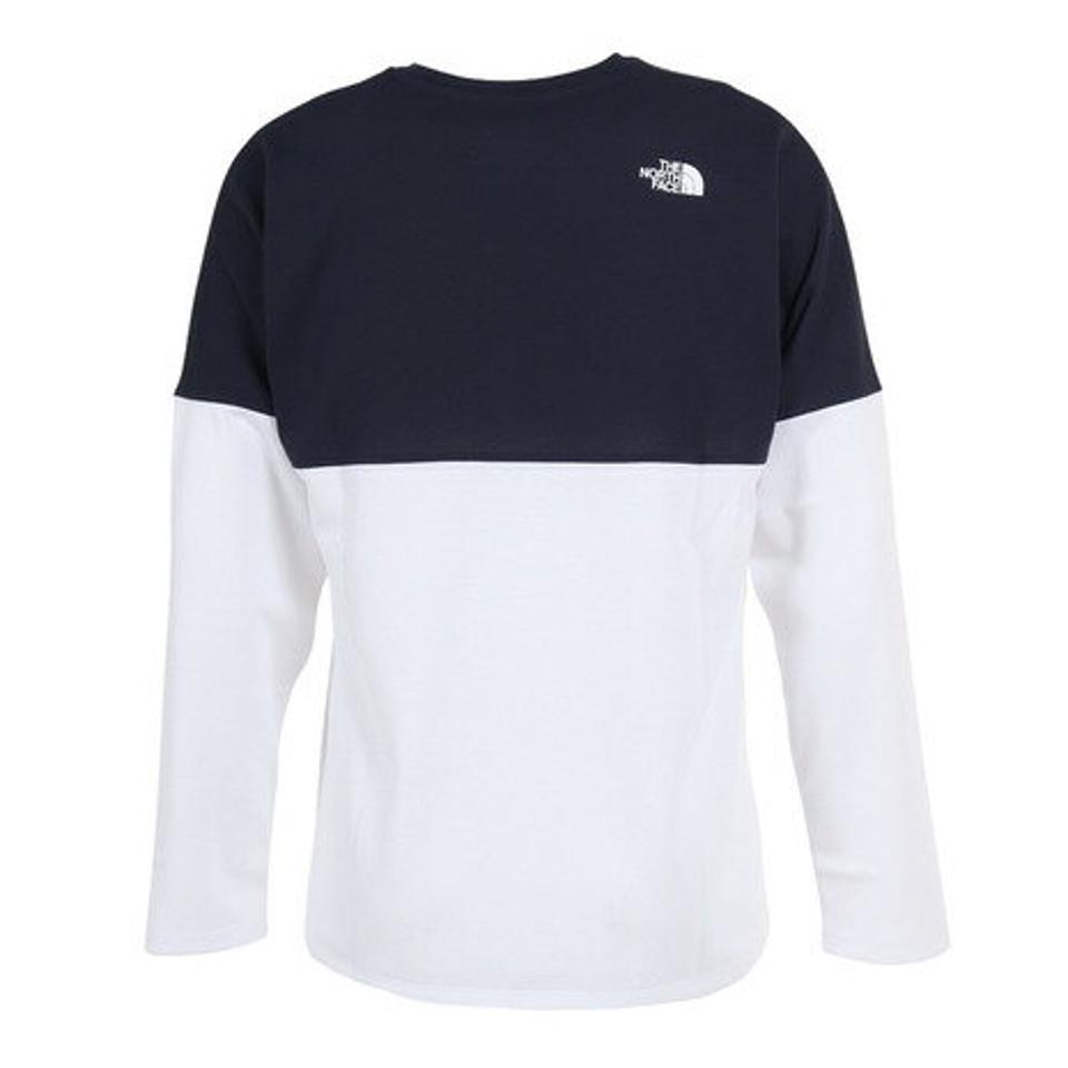 【2/25 24h限定 エントリー&対象4店舗買い回りで最大P10倍!】ノースフェイス(THE NORTH FACE)(メンズ)長袖Tシャツ メンズ Bi-Colored Nuptse NT82384 UN