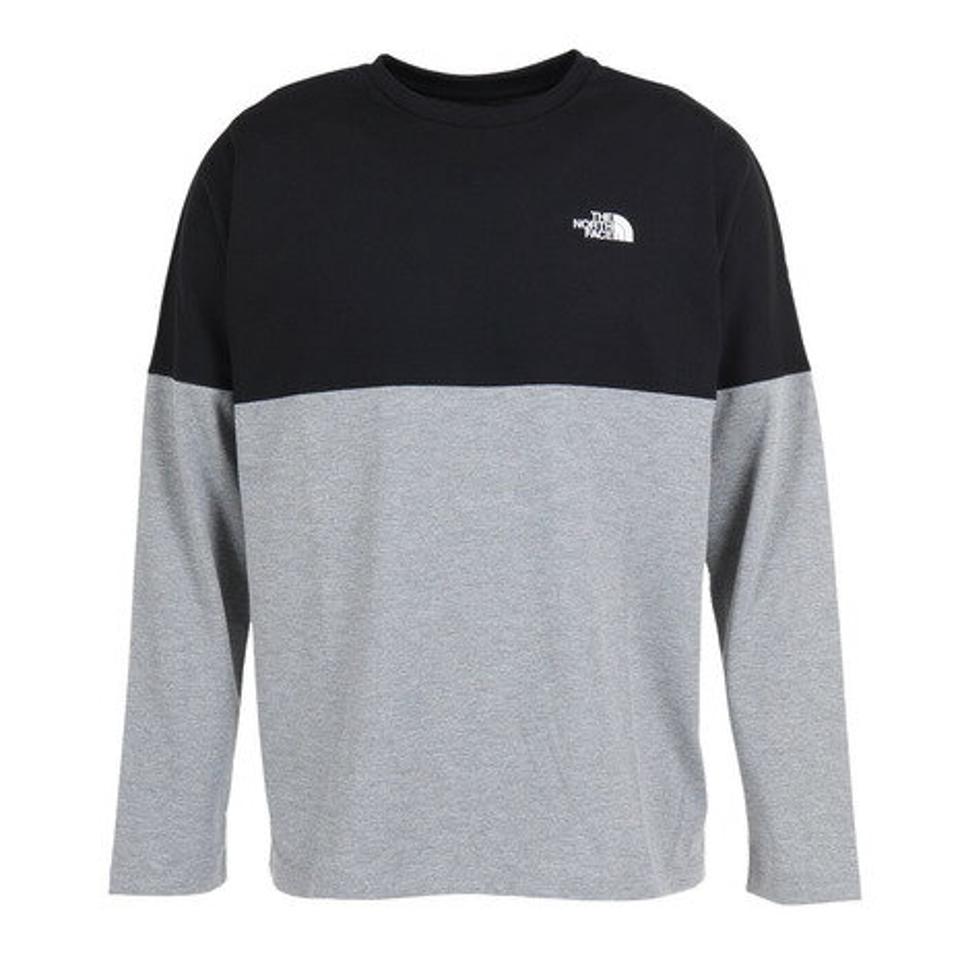 【2/25 24h限定 エントリー&対象4店舗買い回りで最大P10倍!】ノースフェイス(THE NORTH FACE)(メンズ)長袖Tシャツ メンズ Bi-Colored Nuptse NT82384 KZ