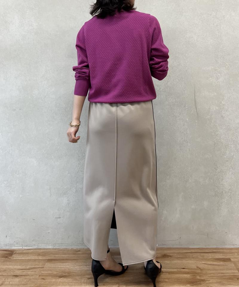 ドット編みセットニット