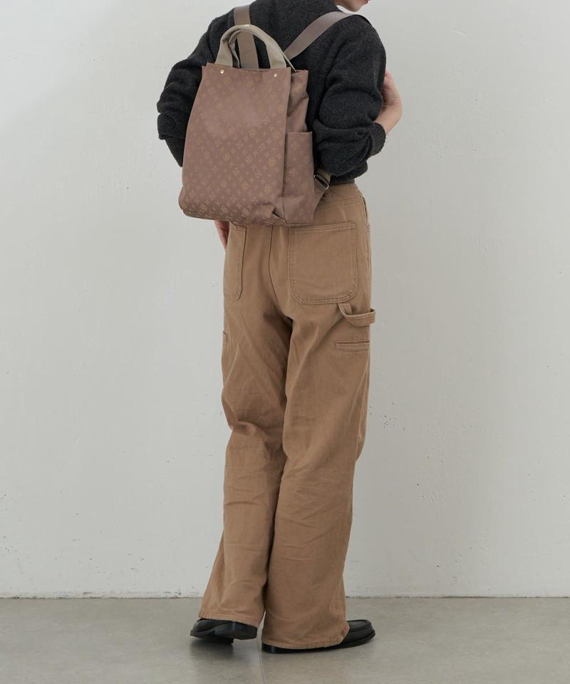 ナイロンジャガード2ハンドルリュックサック