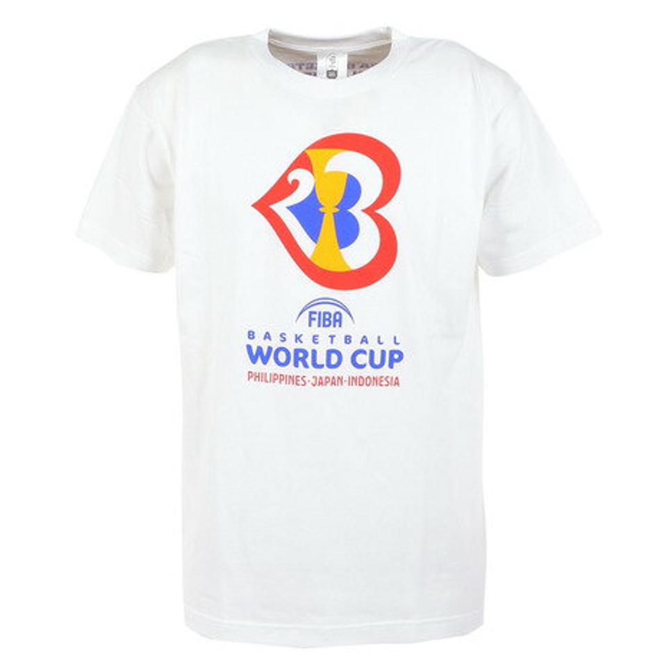 FIBAバスケットボールワールドカップ2023（FIBA BASKETBALL WORLD CUP 2023）（メンズ、レディース）ロゴTシャツ 5323