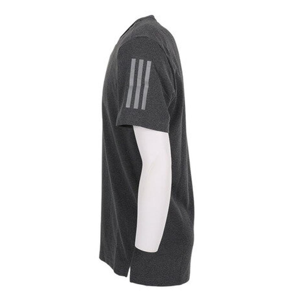アディダス（adidas）（メンズ）オウン ザ ラン ヘザー半袖Tシャツ CD563-HR6617