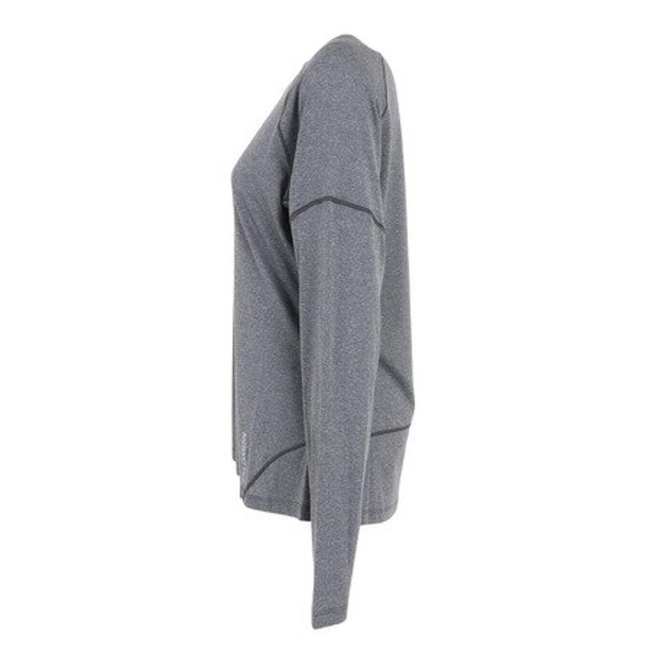 【11/5 24h限定 エントリー＆対象4店舗買い回りで最大P10倍！】サロモン（SALOMON）（レディース）長袖Tシャツ CROSS RUN クロスラン LC2159000 グレー