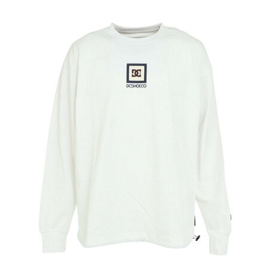 ディーシーシューズ（DC SHOES）（メンズ）23 SQUARE STAR 長袖Tシャツ 23SPDLT231039WHT
