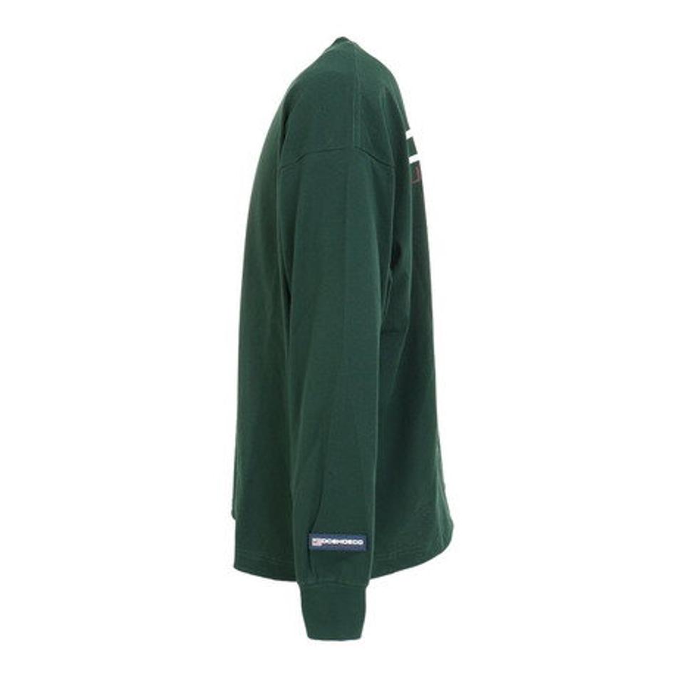 ディーシー・シュー（DC SHOE）（メンズ）23 SQUARE STAR 長袖Tシャツ 23SPDLT231039GRN