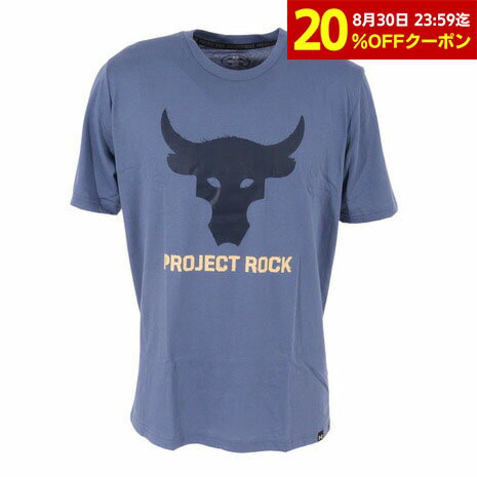 【20%OFFクーポン対象！8/30まで】アンダーアーマー（UNDER ARMOUR）（メンズ）半袖Tシャツ メンズ プロジェクトロック BRAHMA BULL 1380520 480