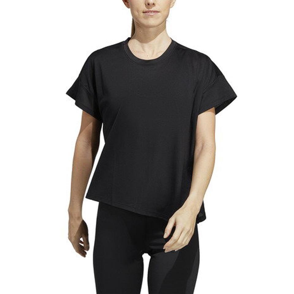 【1/25 24h限定 エントリー＆対象3店舗買い回りで最大P10倍！】アディダス（adidas）（レディース）半袖Tシャツ レディース HIIT AEROREADY クイックバーン BWD61-HY5407