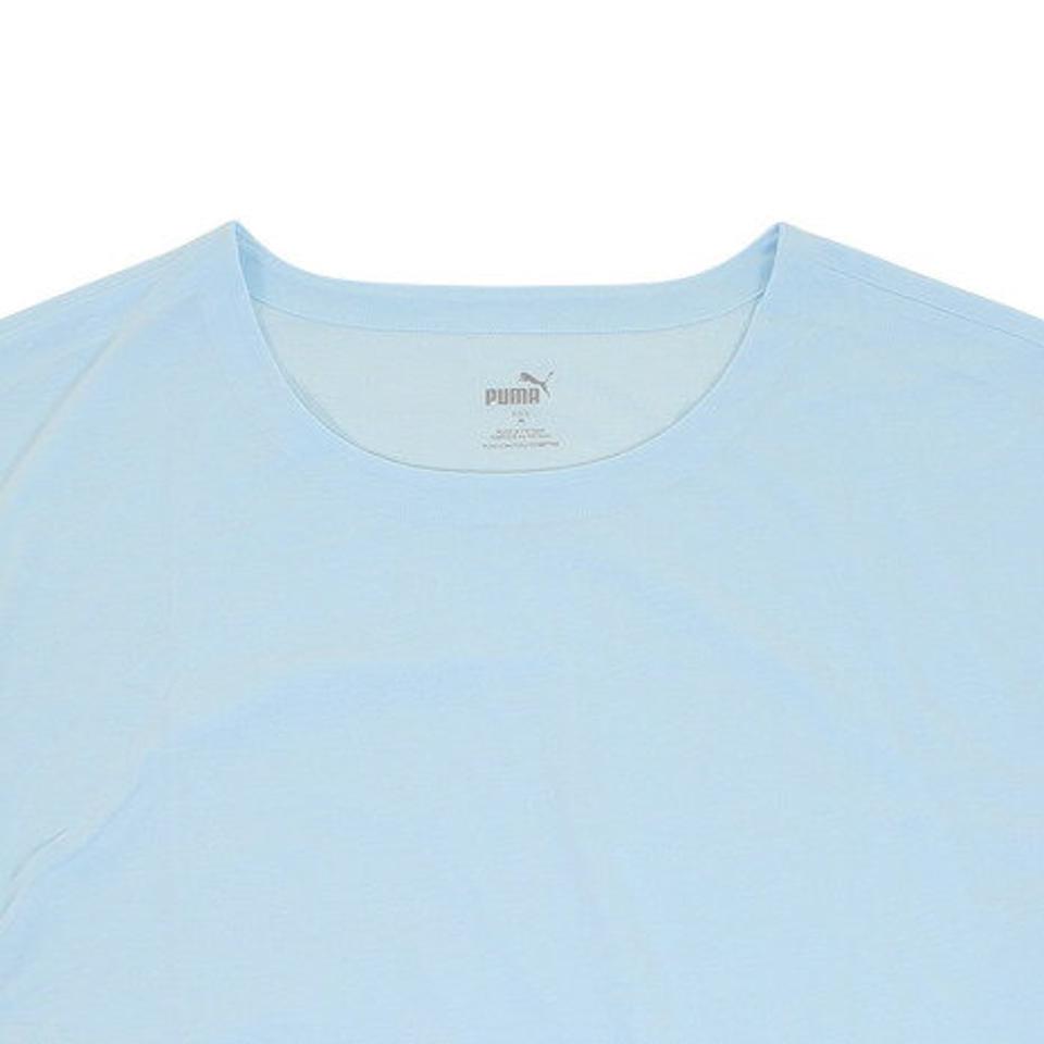プーマ（PUMA）（レディース）半袖Tシャツ レディース ヨガ スタジオ FOUNDATION 522738 69 LBLU