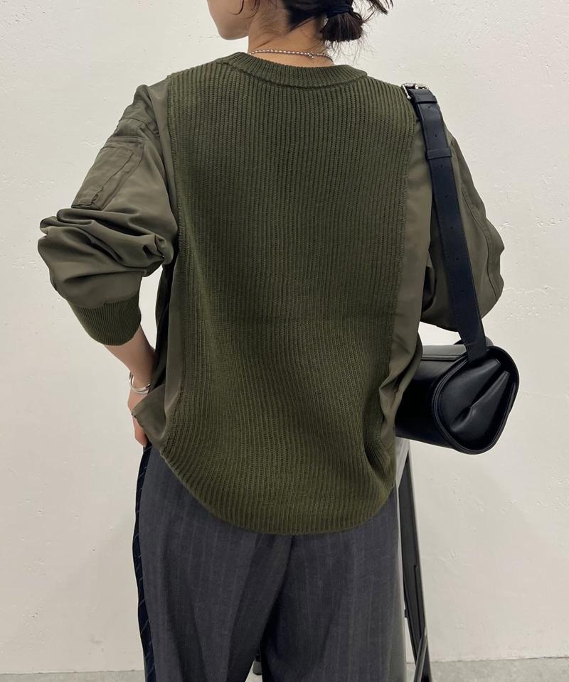 MA-1ニット