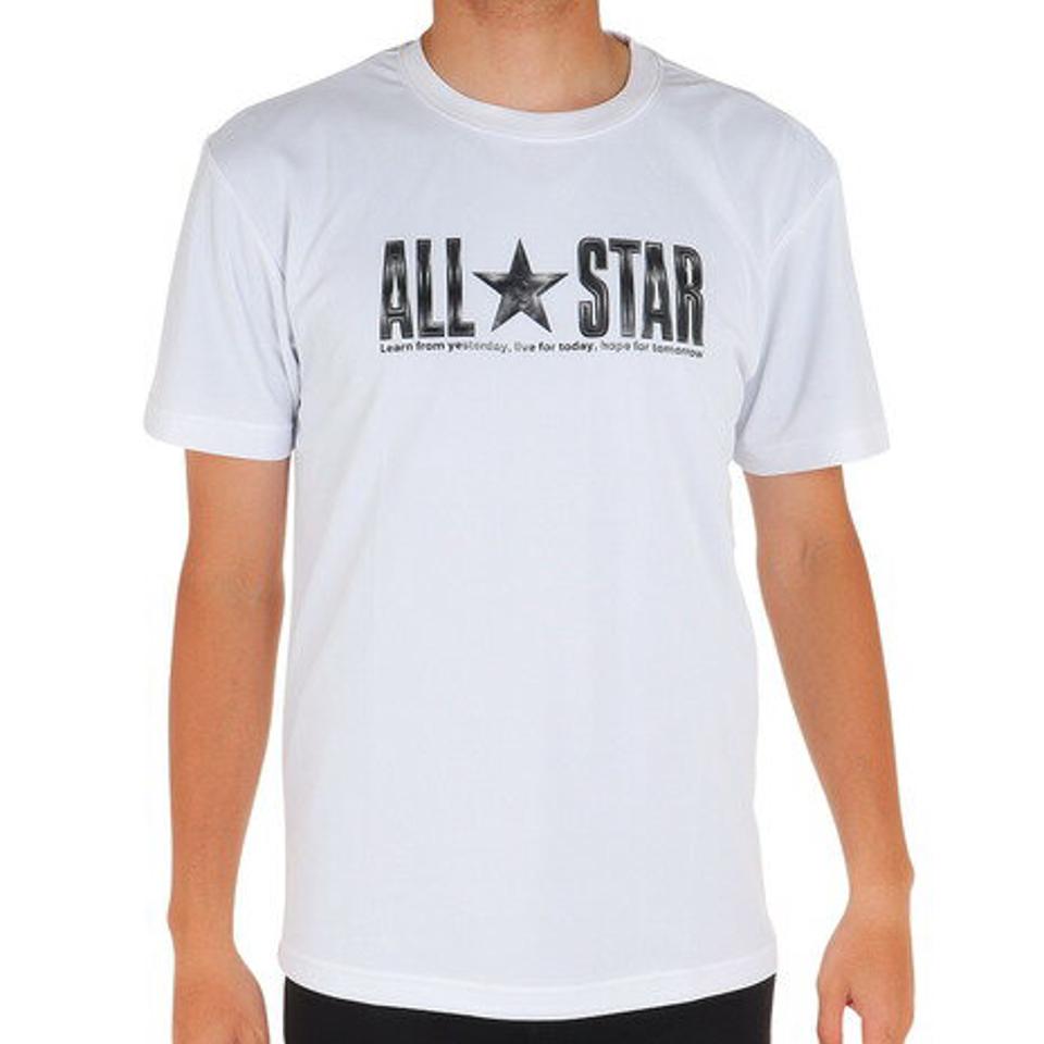 コンバース（CONVERSE）（メンズ）バスケットボールウェア ロゴプリント Tシャツ CB232358
