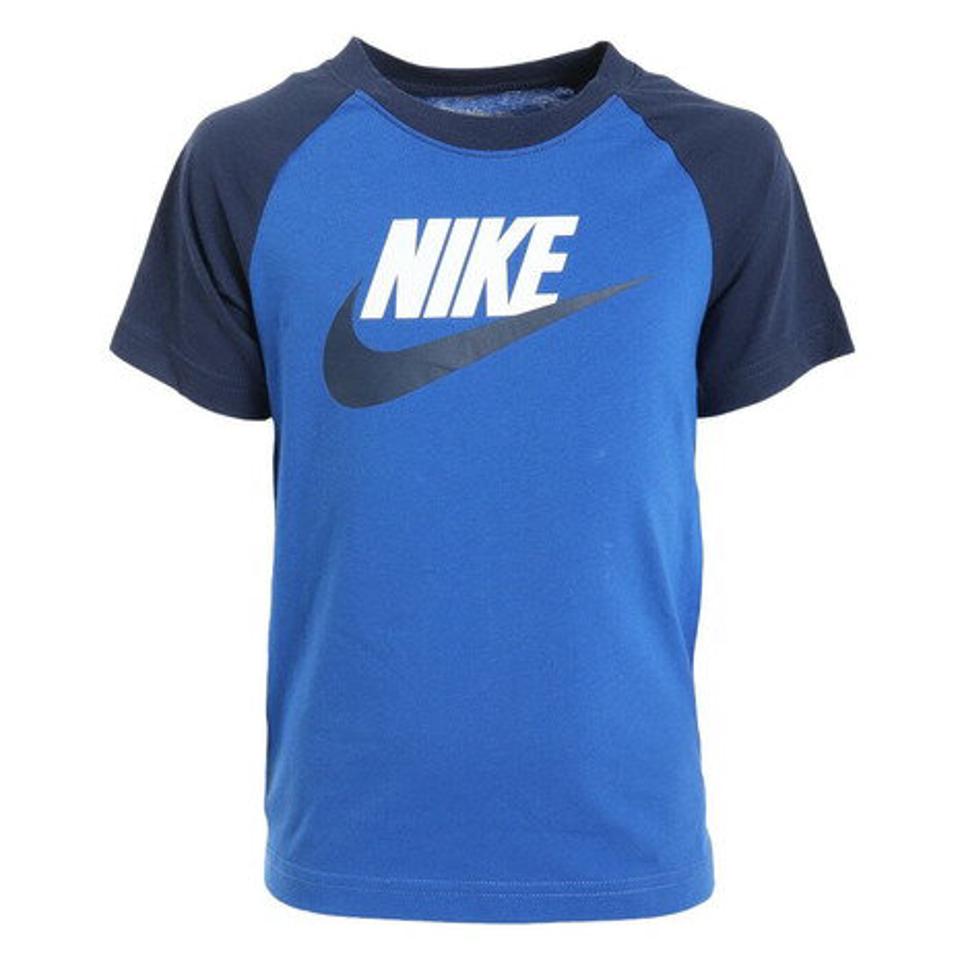ナイキ（NIKE）（キッズ）半袖Tシャツ キッズ FUTURA RAGLAN 86K661-U89 ※要サイズ確認