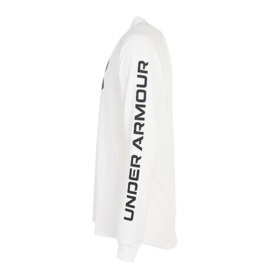 アンダーアーマー（UNDER ARMOUR）（メンズ）バスケットボールウェア テック ビッグロゴ ロングスリーブTシャツ 1381374 100