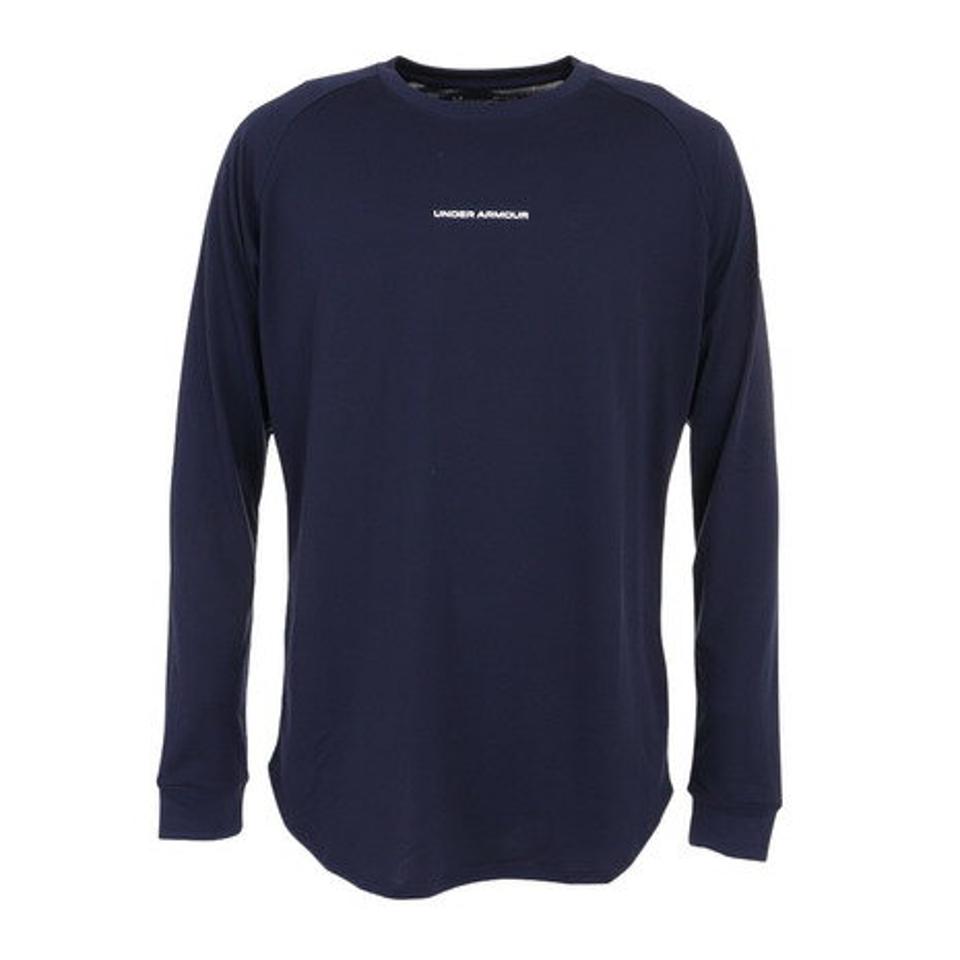 アンダーアーマー（UNDER ARMOUR）（メンズ）バスケットボールウェア ロングショット ロングスリーブTシャツ 1368856 411 速乾