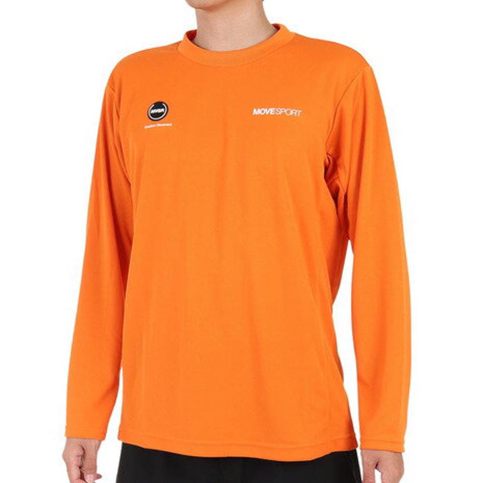 デサント（DESCENTE）（メンズ）DRYMESH バックロゴ ロングスリーブTシャツ DMMWJB50 OR