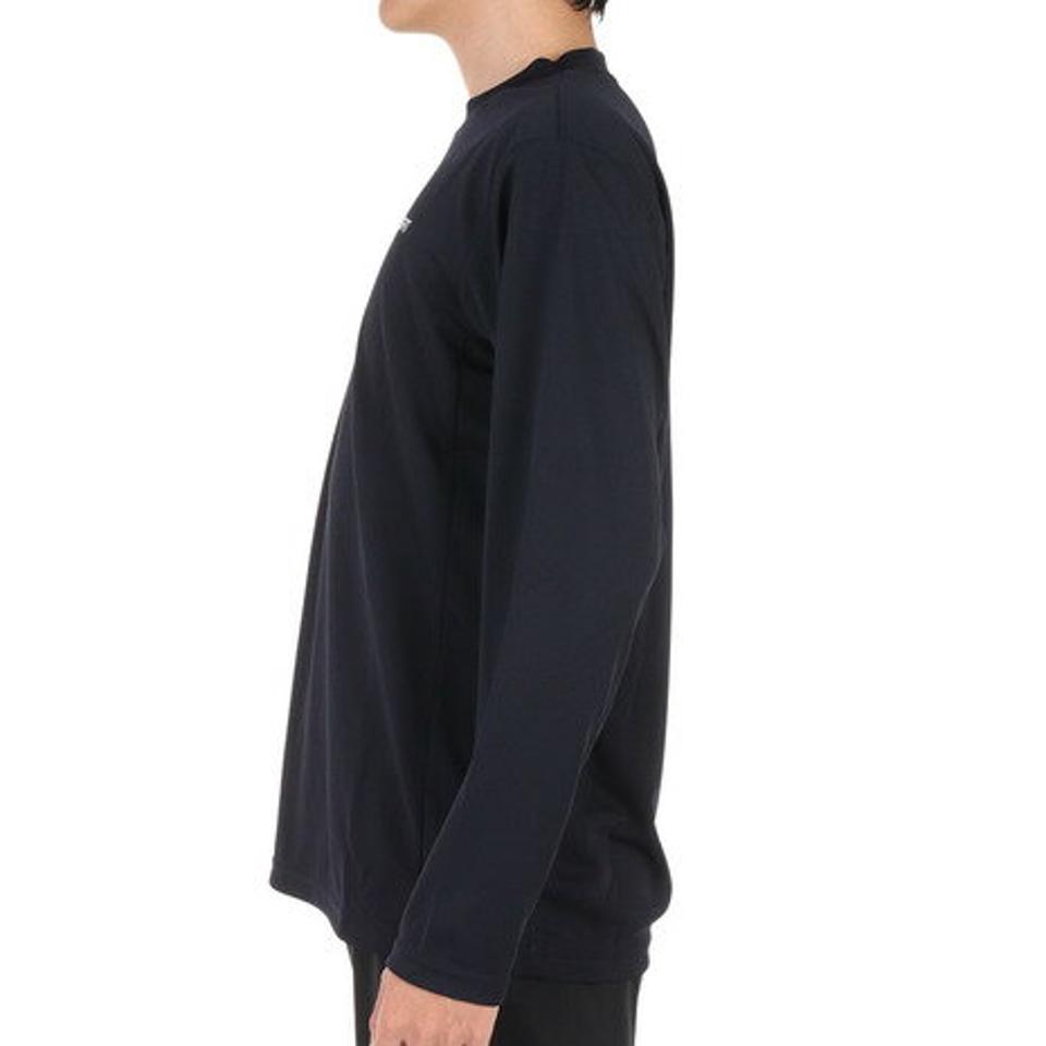 デサント（DESCENTE）（メンズ）DRYMESH バックロゴ ロングスリーブTシャツ DMMWJB50 NV