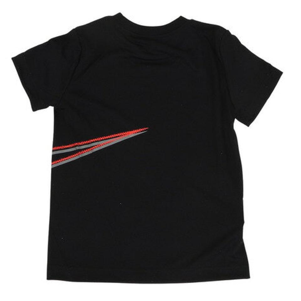 【2点10%OFFクーポン対象！9/7まで】ナイキ（NIKE）（キッズ）半袖Tシャツ トドラー SWOOSH DISTORTION 76K623-023 ※要サイズ確認