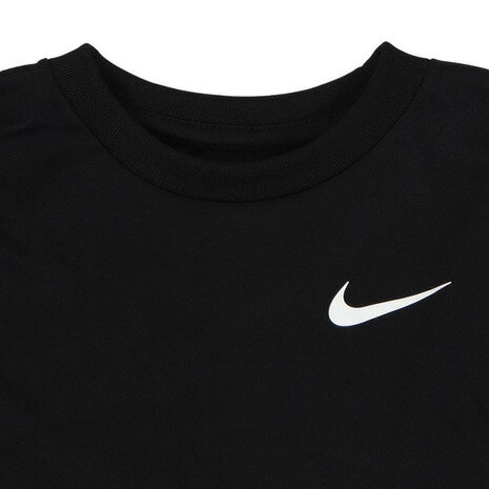【2点10%OFFクーポン対象！9/7まで】ナイキ（NIKE）（キッズ）半袖Tシャツ トドラー SWOOSH DISTORTION 76K623-023 ※要サイズ確認