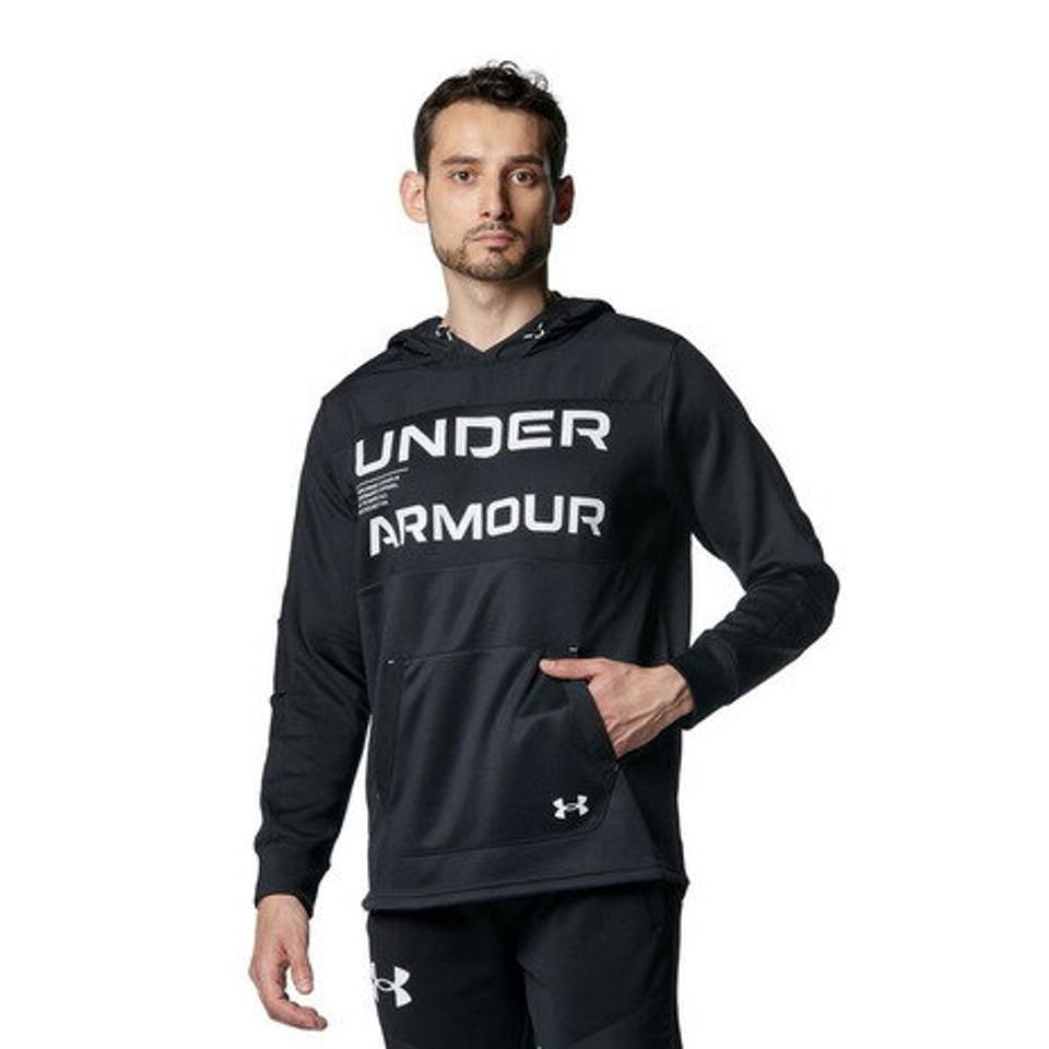 アンダーアーマー（UNDER ARMOUR）（メンズ）パーカー メンズ アーマーニット ハイブリッド プルオーバー 1381340