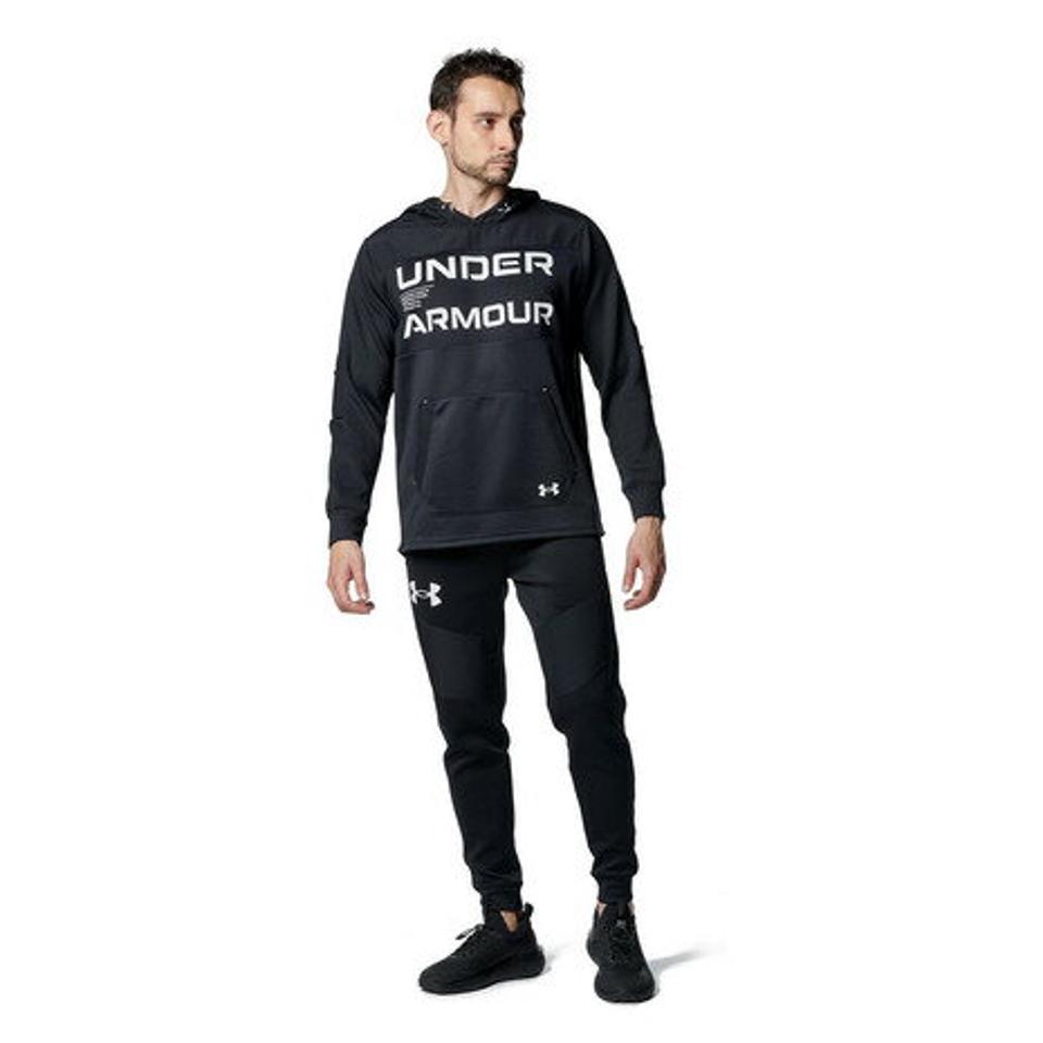 アンダーアーマー（UNDER ARMOUR）（メンズ）パーカー メンズ アーマーニット ハイブリッド プルオーバー 1381340